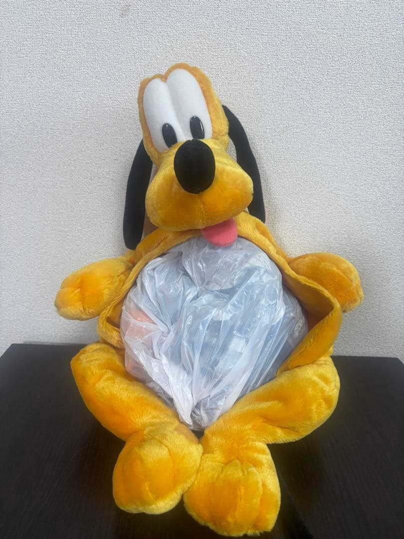 プルート ぬいぐるみ型 被り物 ファンキャップ ディズニー当時物