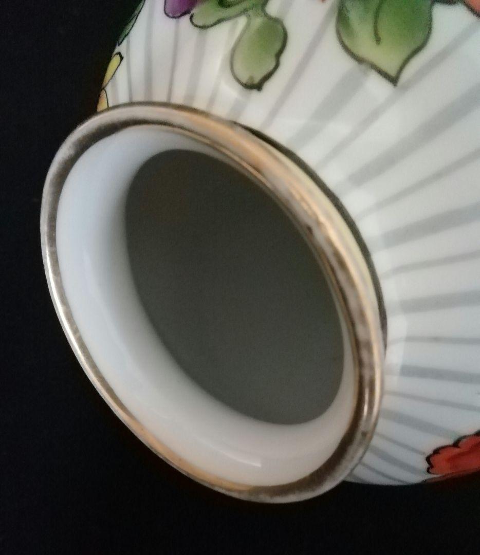 逸品　大正ロマン　オールドノリタケ　花瓶　花生け　アンティーク　M印　和骨董