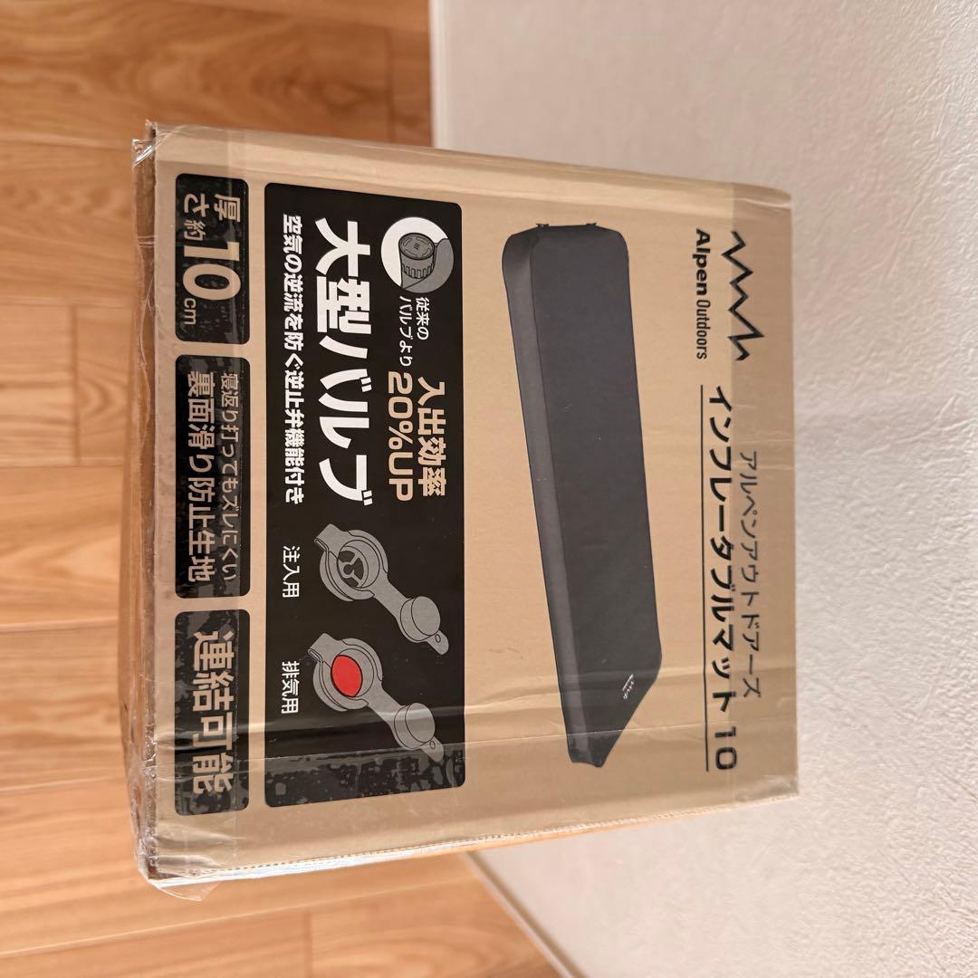AMC　Alpen Outdoors インフレータブルマット 10cm
