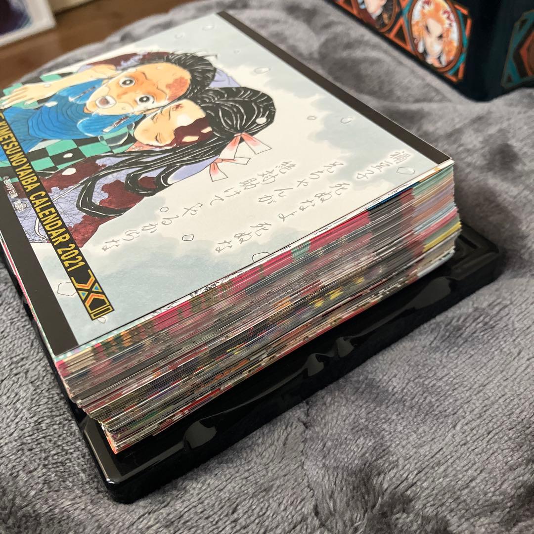 ジ*ョ様 鬼滅の刃　日めくりカレンダー　2021 台座あり