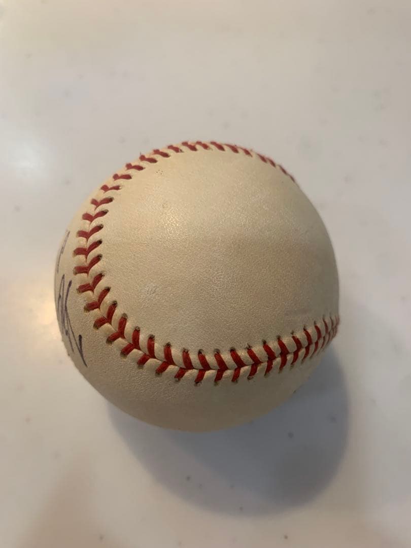 長嶋茂雄　直筆サインボール 透明ケース付き