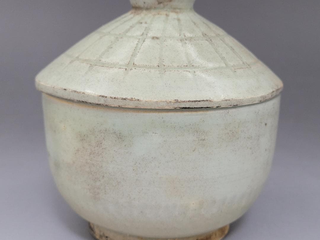 白磁 家型 香炉 油灯 宋元時代 高さ約11.1cm