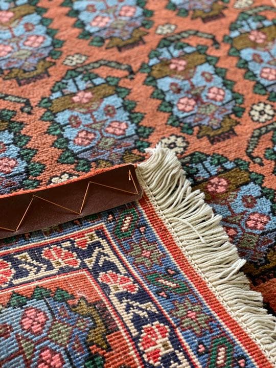 ヴィンテージ アルデビル産 ペルシャ絨毯 95.5cm×78cm