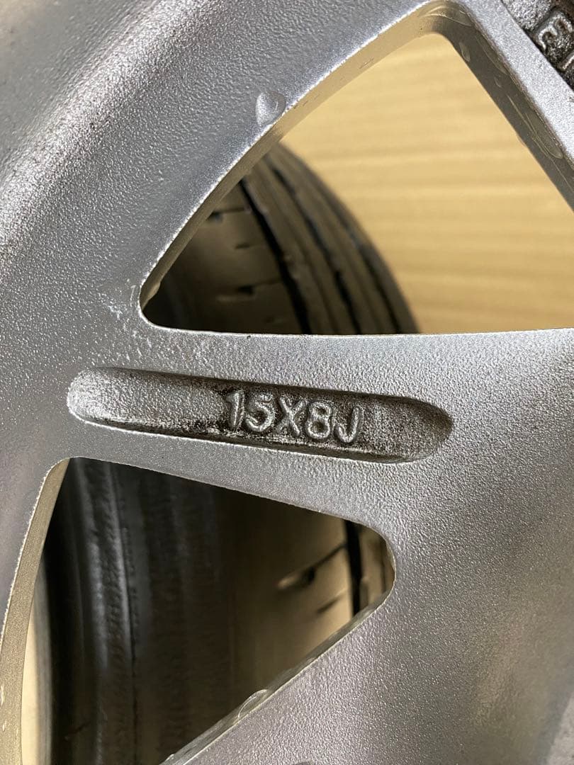[15インチ] HLK ホイール 深リム 8J