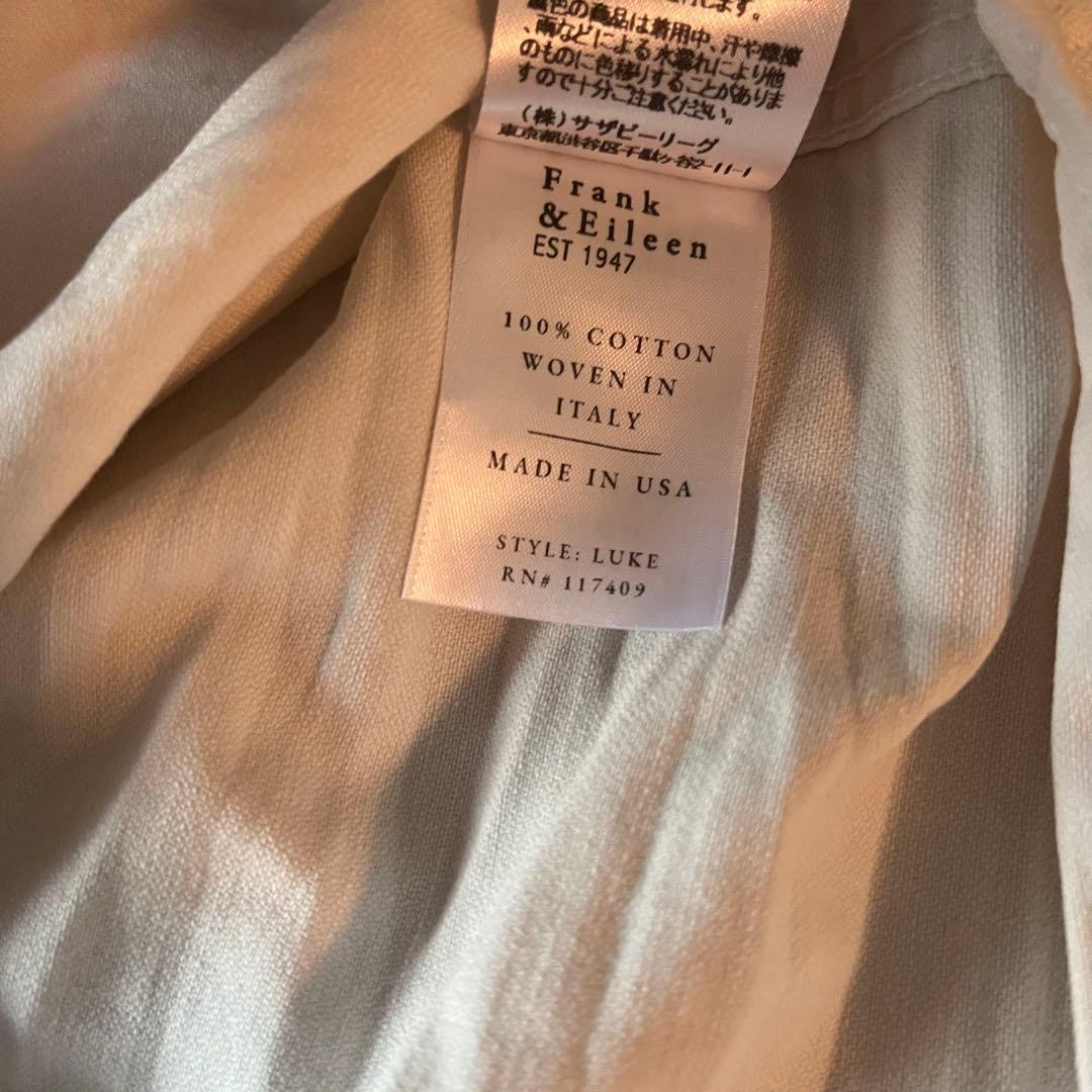 FRANK&EILEEN ウォッシュドシャツ ドゥーズィエムクラス　LUKE