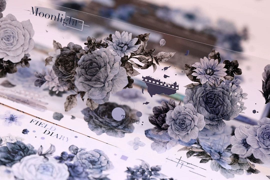 ⭐️SALE⭐️ 小白家文創《岚烟》海外マスキングテープ　マステ 【2505】