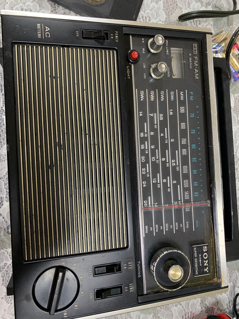 SONY TFM-2000F ワイドFM （通電のみ確認）