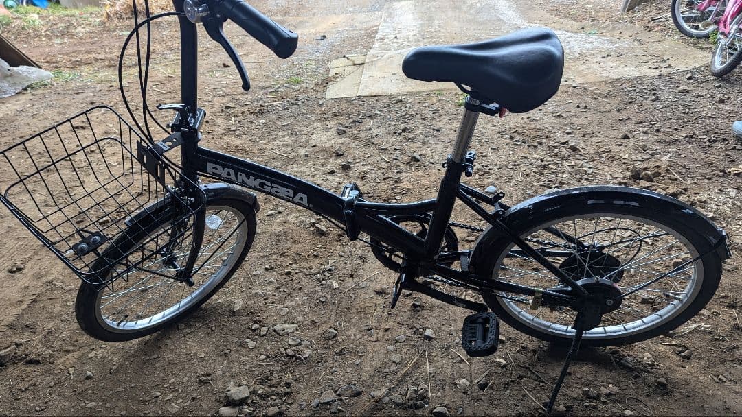 PANGAEAロビンソン20 折りたたみ自転車 ブラック