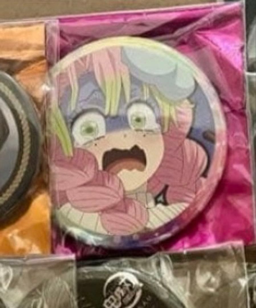 鬼滅の刃 ufotable キメツ学園 缶バッジ 甘露寺蜜璃 悲鳴嶼 玄弥 善逸