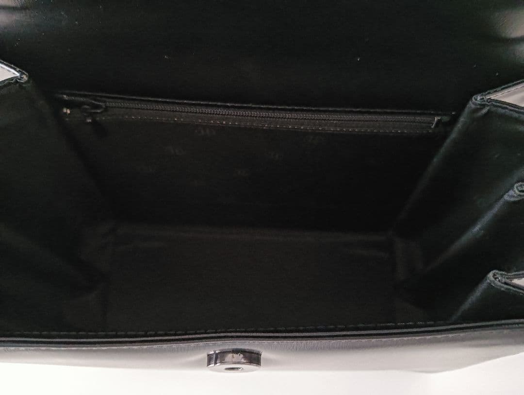 ＨＡＭＡＮＯ フォーマルバッグ 冠婚葬祭 入学式 卒業式（ブラック）