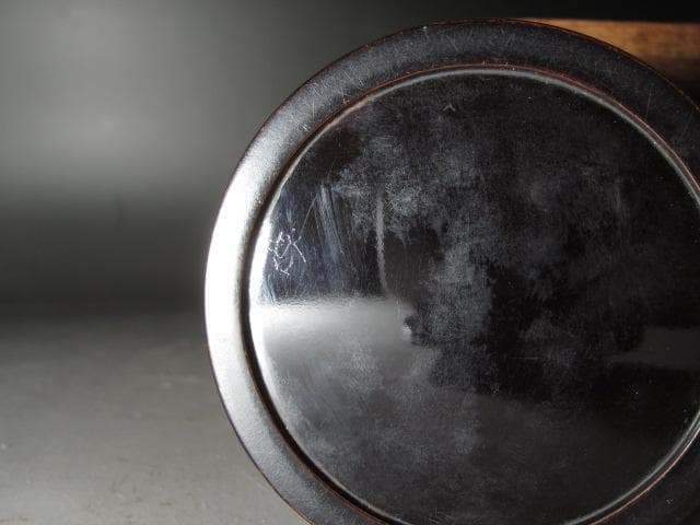 ☆　中村宗哲　面中次　棗　裏千家　十三代　円能斎の花押がございます☆y443