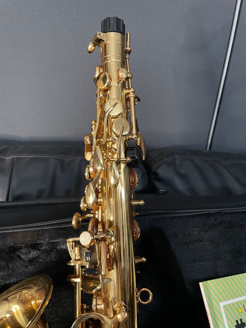【美品】Soleil ソレイユ　アルトサックス　セット　初心者　ゴールドラッカー