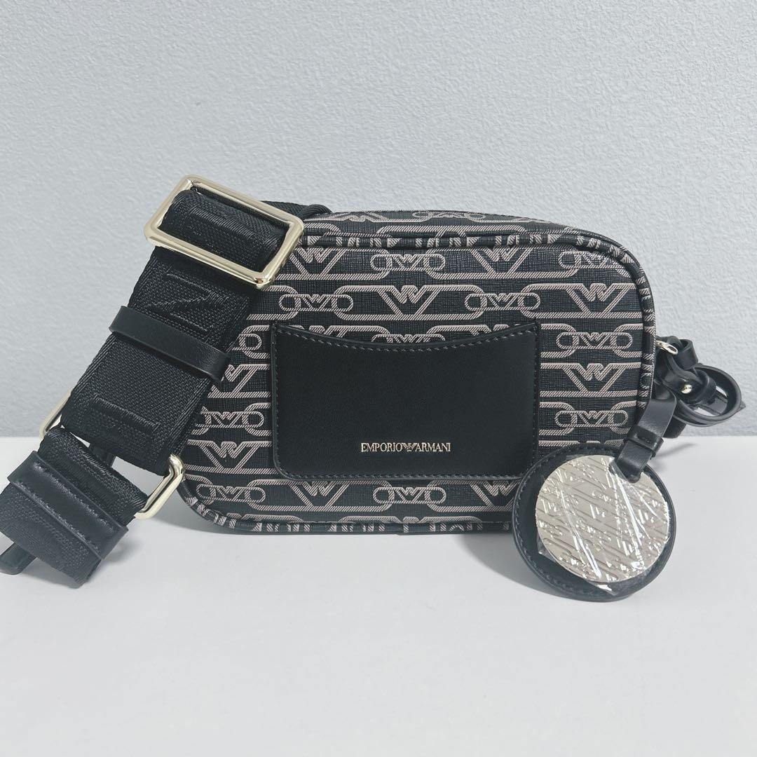 【極美品】EMPORIO ARMANI ショルダーバッグ モノグラム