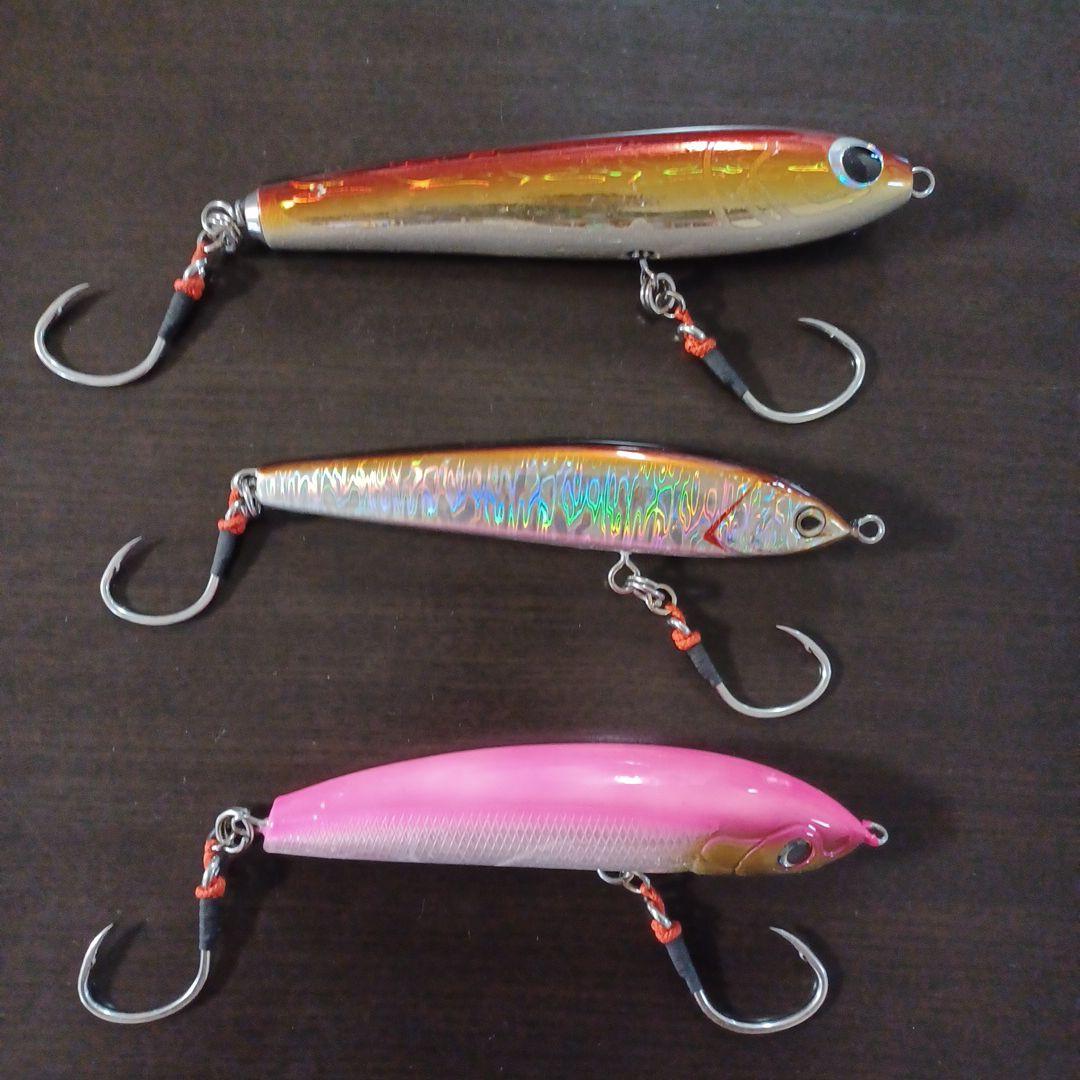 キハダ　ヒラマサ　ブリ青物用オフショアルアーまとめて19本！ケース付き