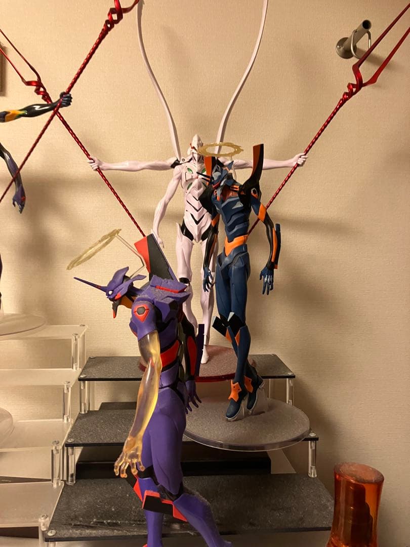 エヴァンゲリオン トライデント付きフィギュアセット