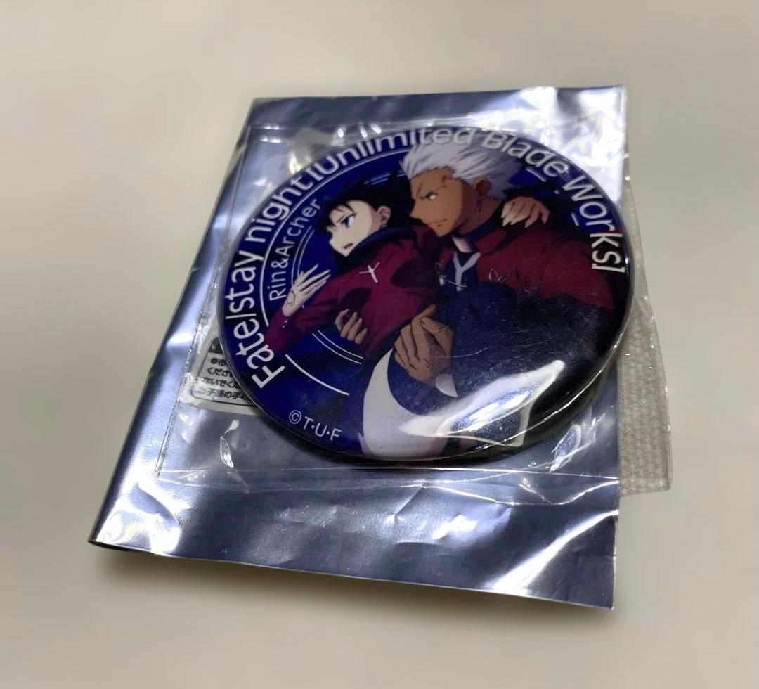 fate 凛&アーチャー 缶バッジ