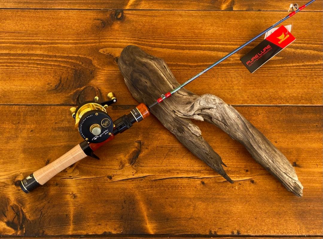 トラウトロッド　4ft7inch パックロッド　渓流釣り ベイトロッド　山女魚