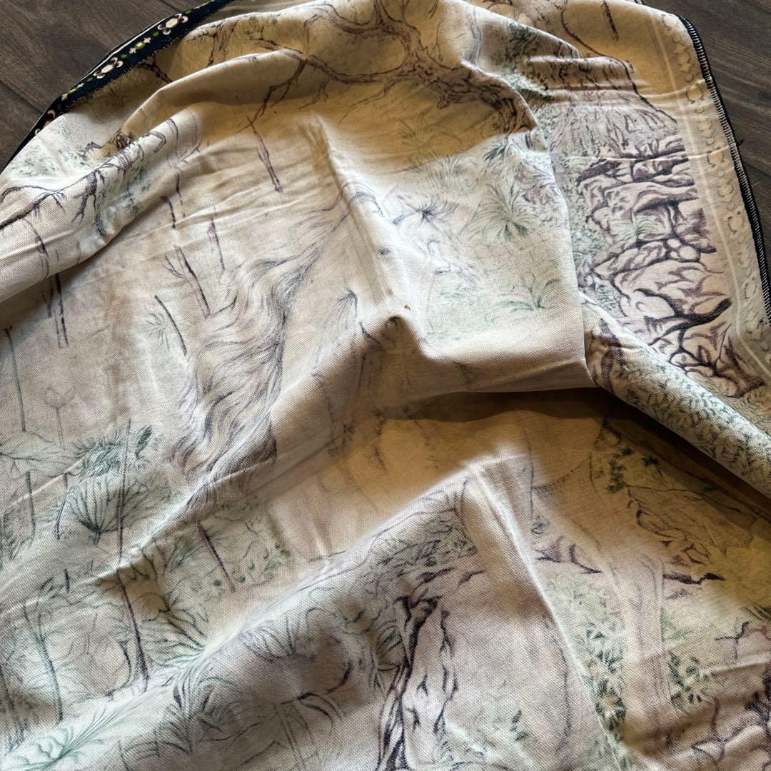 70's ☆ユニコーン☆ フェルトタペストリーコットン100 Turkey 美品