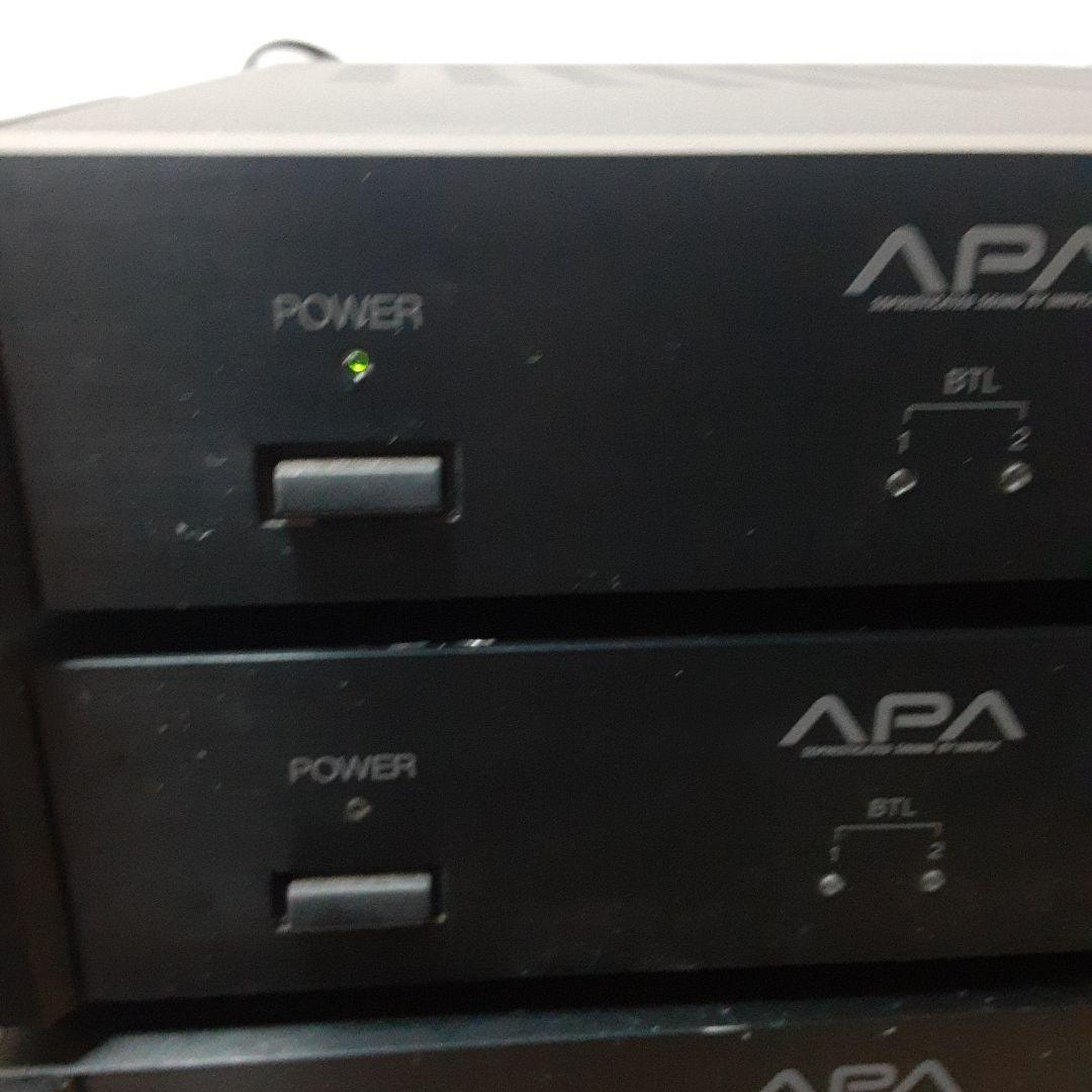 専用です！APA パワーアンプ 2個セット　ジャンク