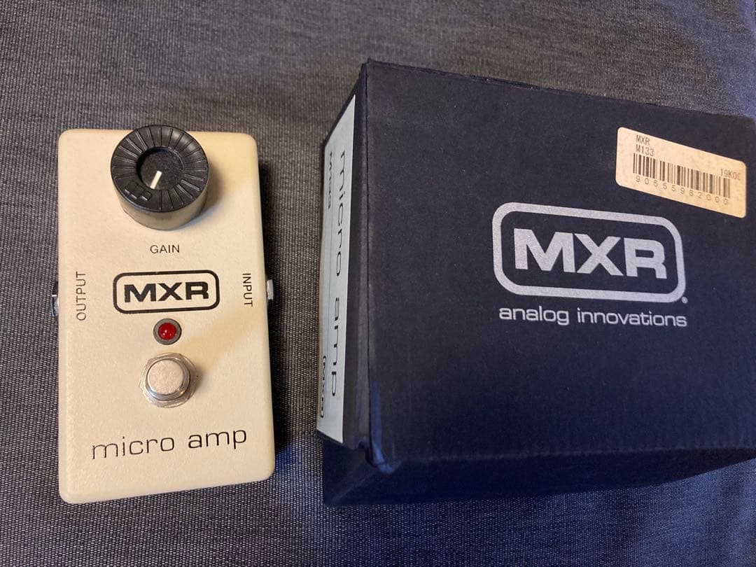 MXR M133 Micro Amp 箱あり