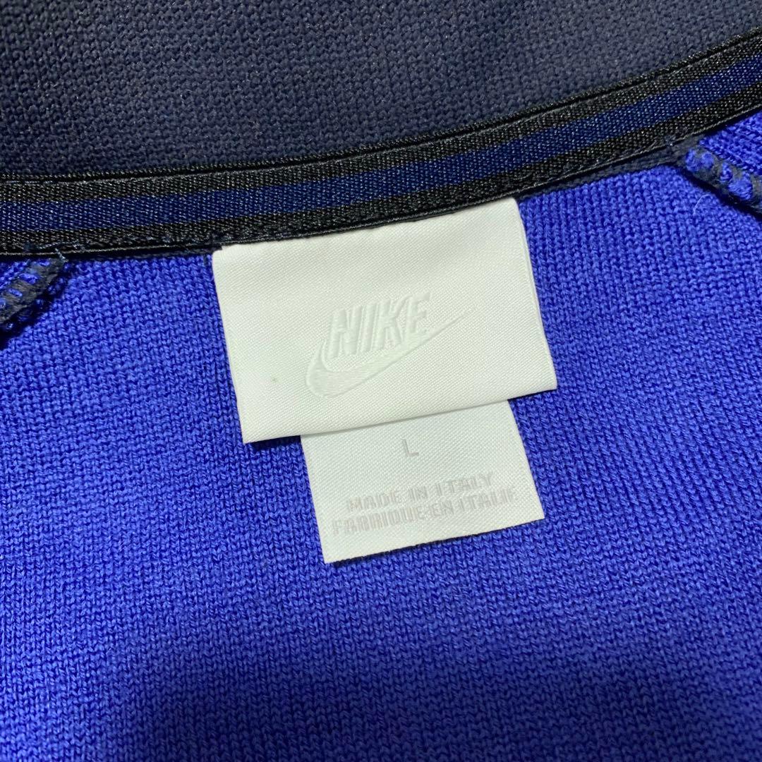 Nike Lab ニット ウィンドランナー パーカー イタリア製 ネイビー L