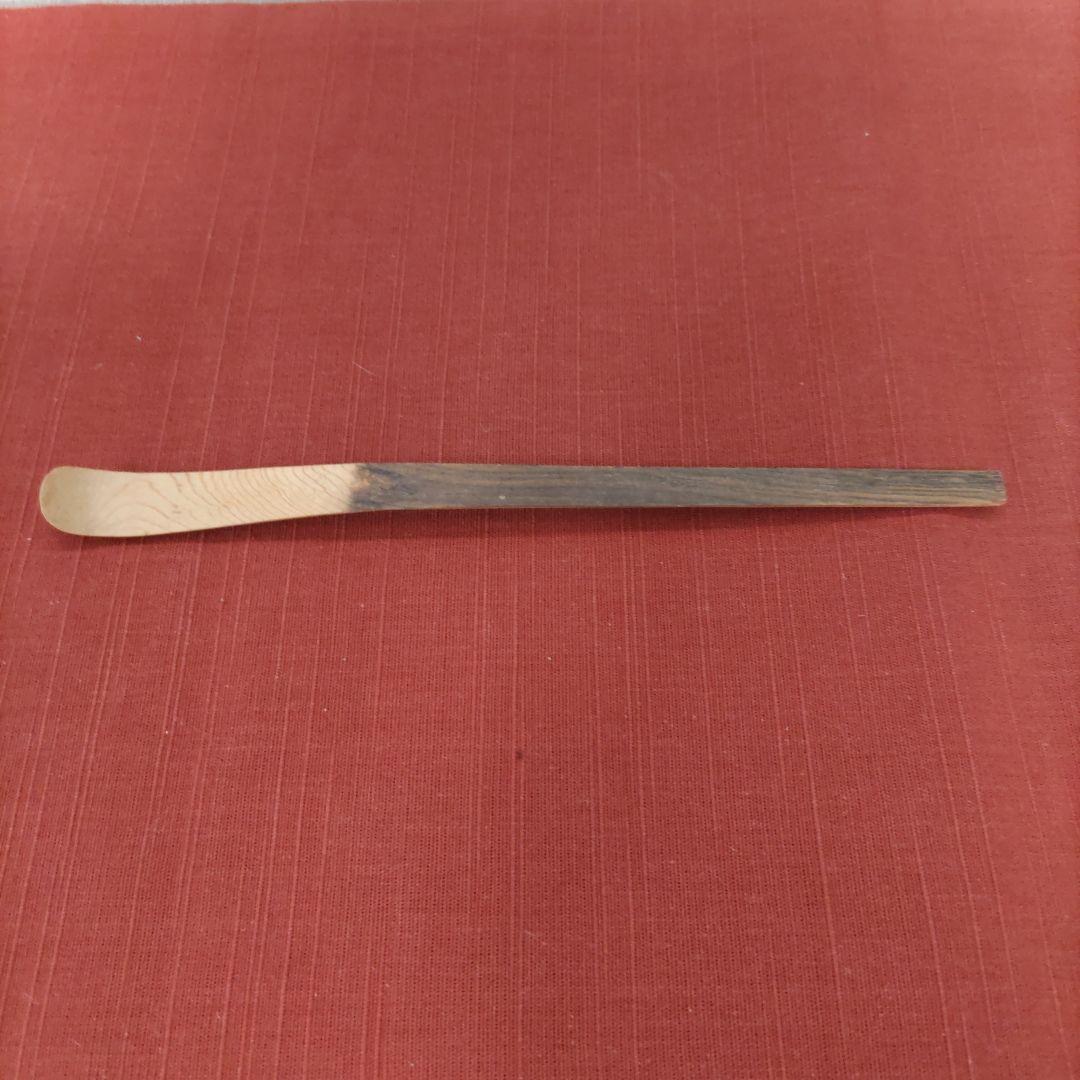 値下げ★超希少★法隆寺天平古材茶杓　金堂修復の残材　二月庵　南都住杏仙作　銘：夢