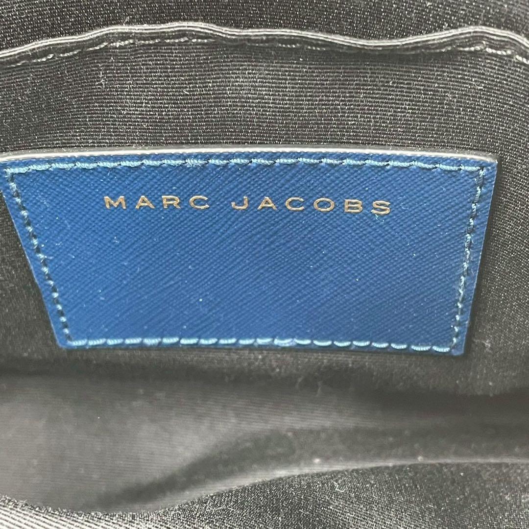 極美品　マークジェイコブス　リトルビッグショット　2wayハンドバッグ　ネイビー