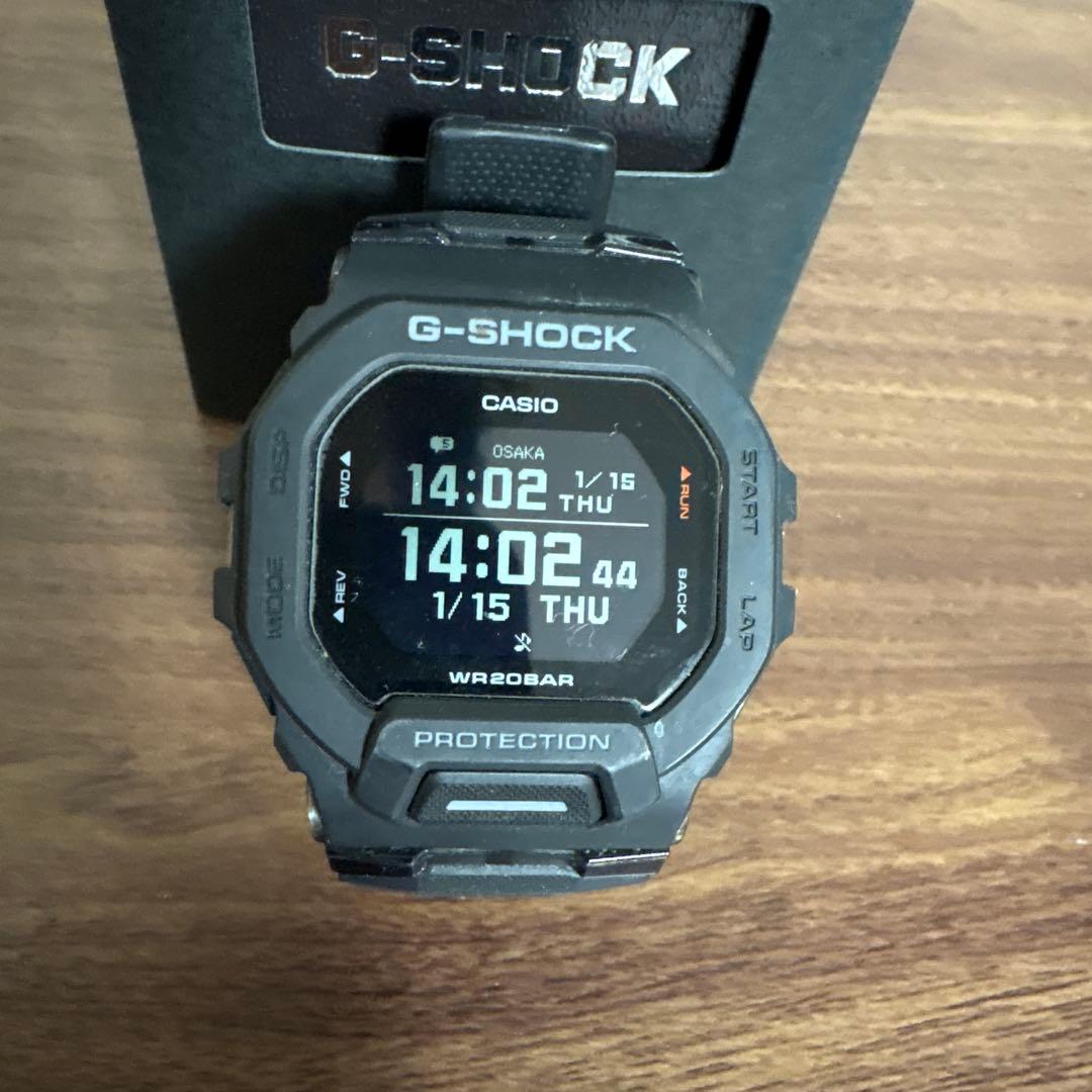 時計 CASIO G-SHOCK GBD-200-1JF G-SQUAD