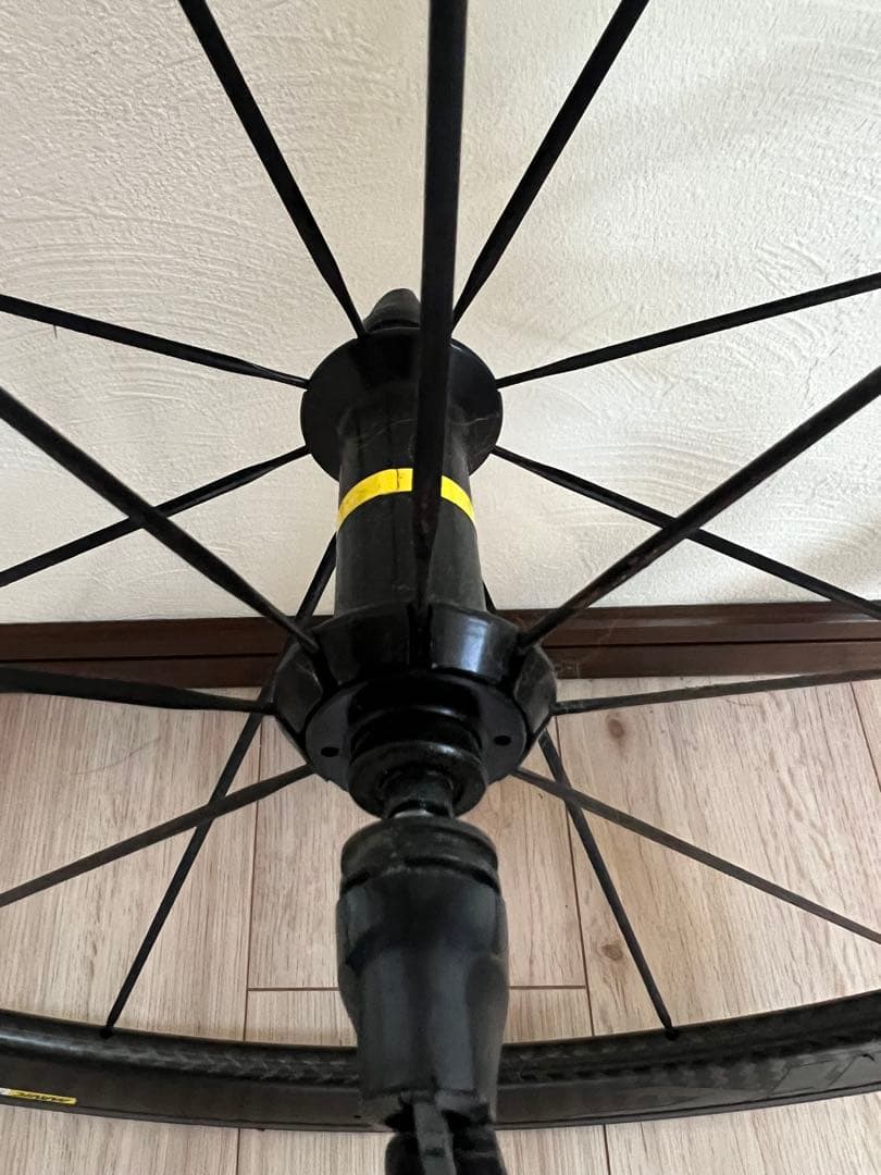 ジャンクMAVICCOSMICPROCARBONEXALITH貴重なスポーク付き