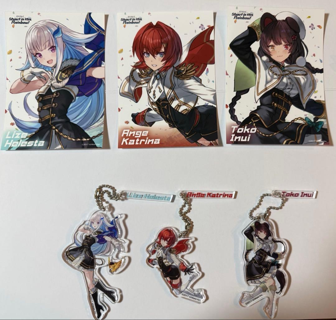 にじさんじ さんばか SitR 東京公演 キーホルダー&ポストカード
