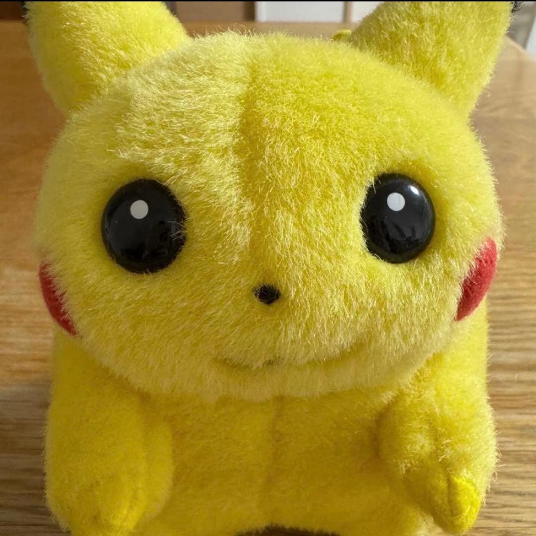 ピカチュウ ぬいぐるみ TOMY 初期 当時物 ポケットモンスター 初代 トミー