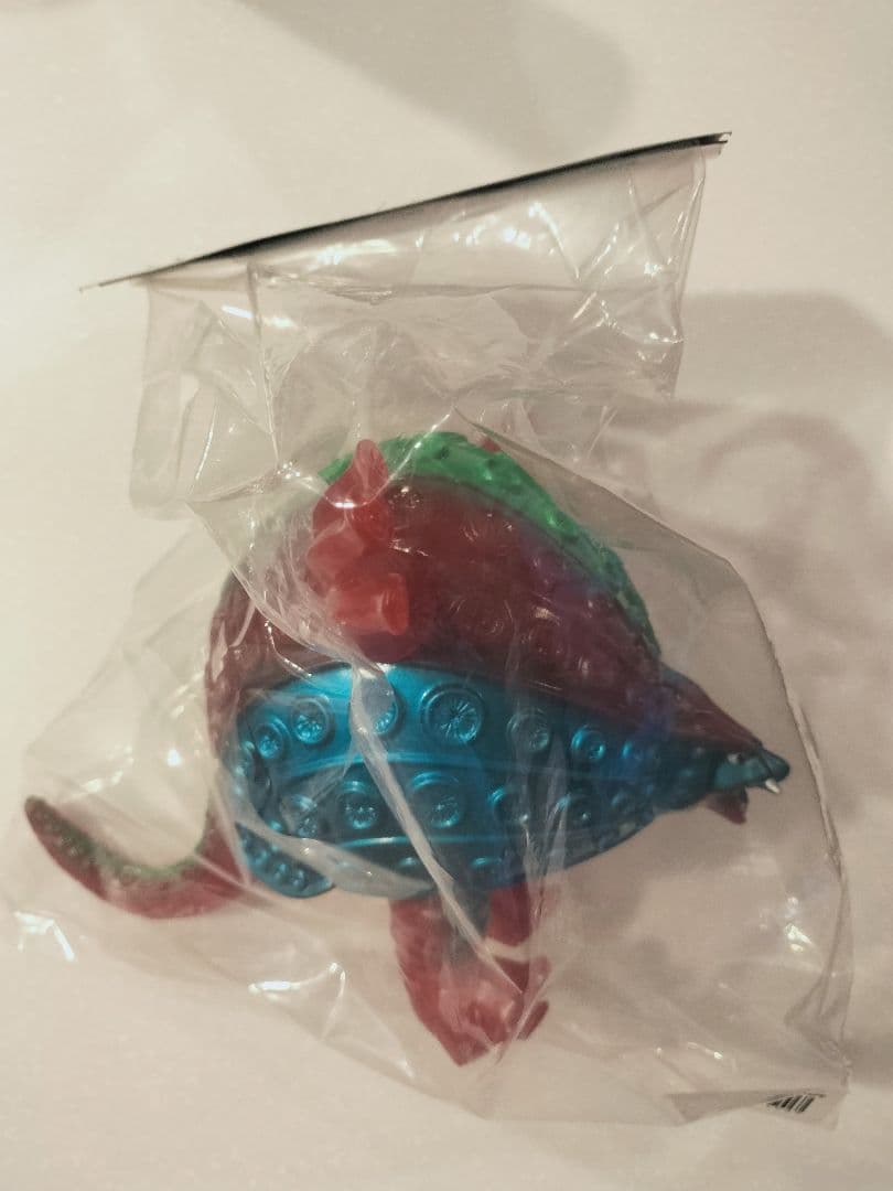 マルサン　タッコング　クリアーレッド　ソフビ