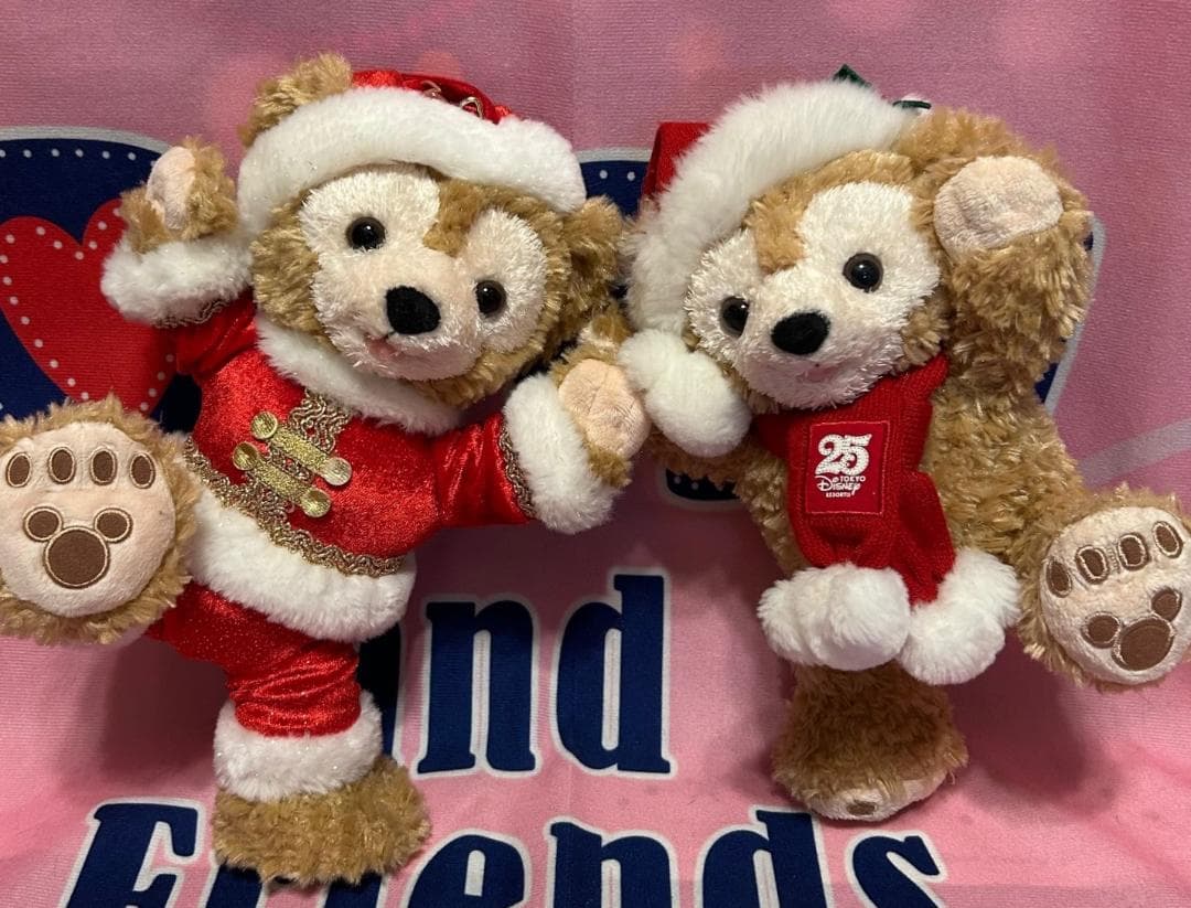 いかさ ダッフィー ポーチ ぬいぐるみ 25周年&キャンリフ