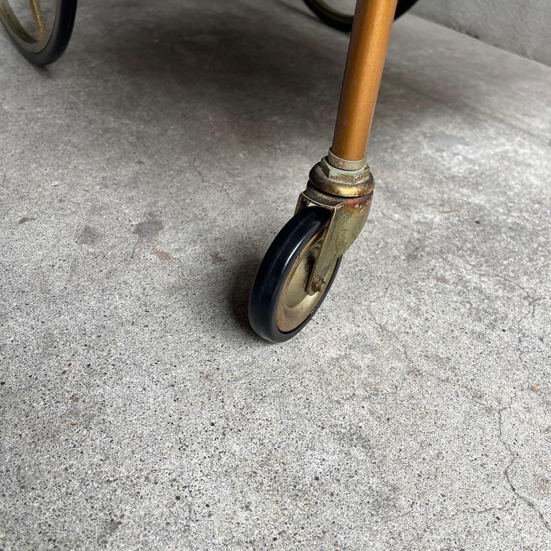 英国　PILKINGTON キッチンカート　ティートロリー　オールドヴィンテージ