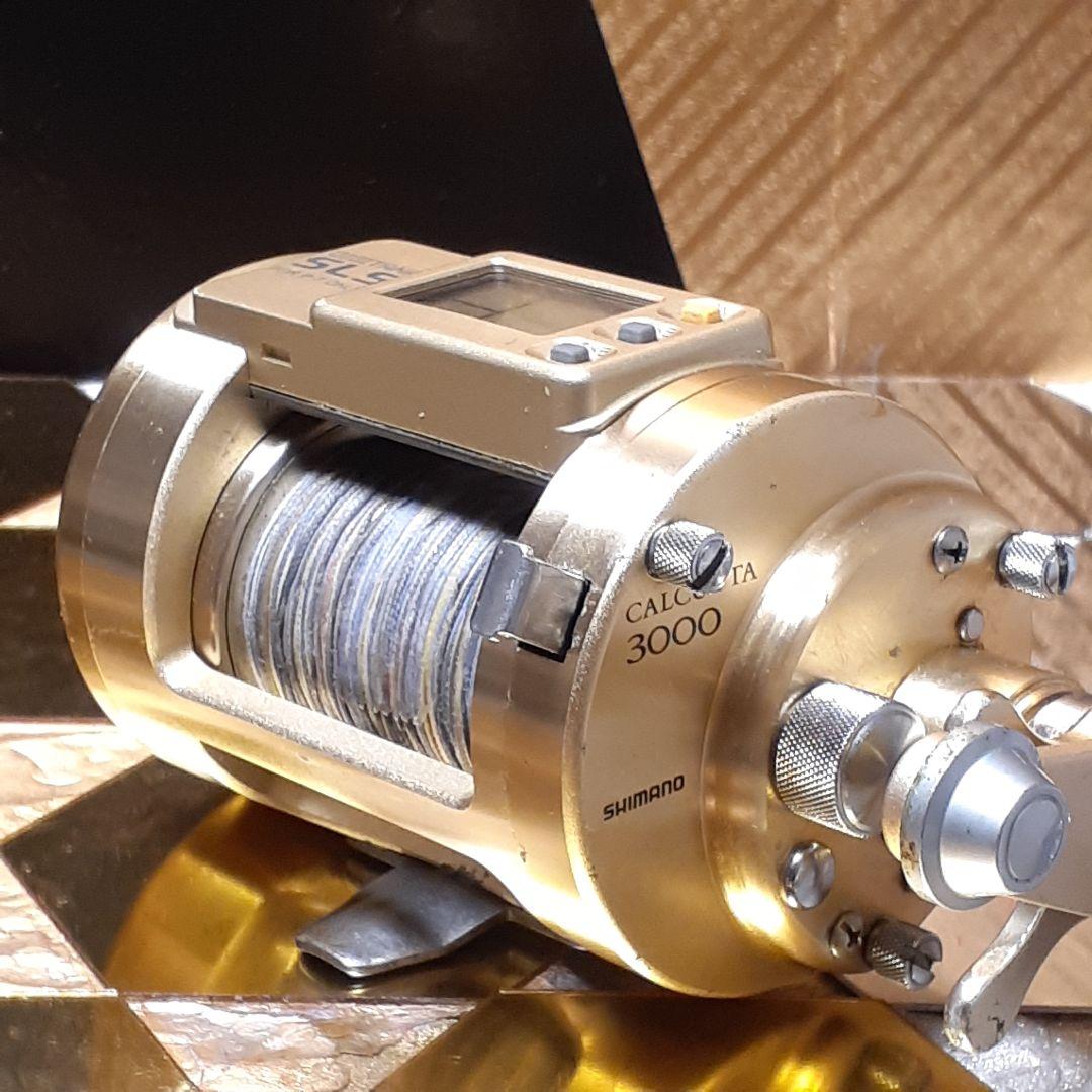 シマノ カルカッタ デジタナSLS 3000 船用 タイラバ ベイトリール