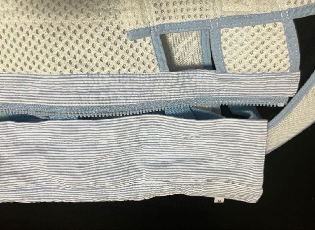 アイアンバロン 美品　介護用ハーネス 使用数日　かわいい水色です