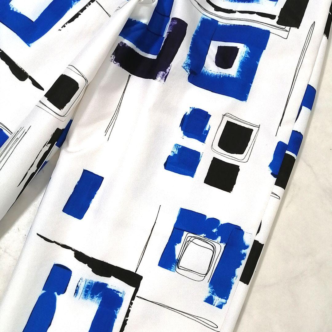 極美品✨ Sov. オリジナル幾何柄プリントパンツ　23SS　近年　ワイド　36