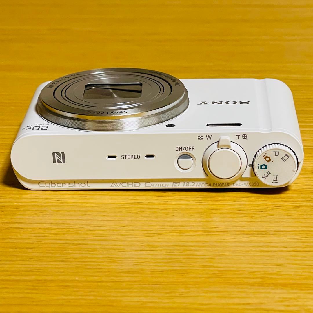 【極美品】SONY Cyber-shot DSC-WX350 W Wi-Fi搭載