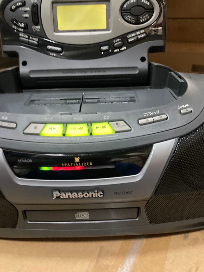 B0303)パナソニック　オーディオ　コブラトップ　RX-ED90-K
