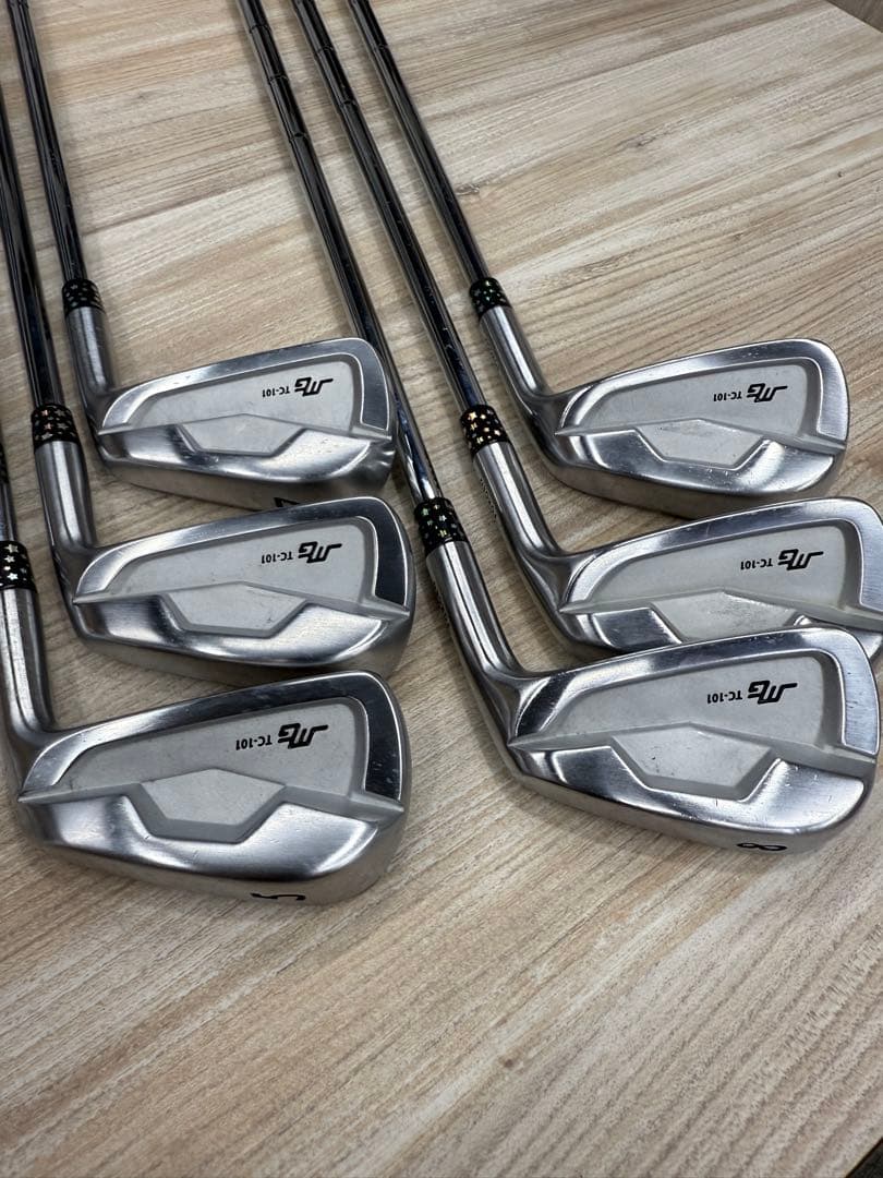 や*ん様 早い者勝ち！三浦技研TC-101 アイアン 5-P DG120S(vs