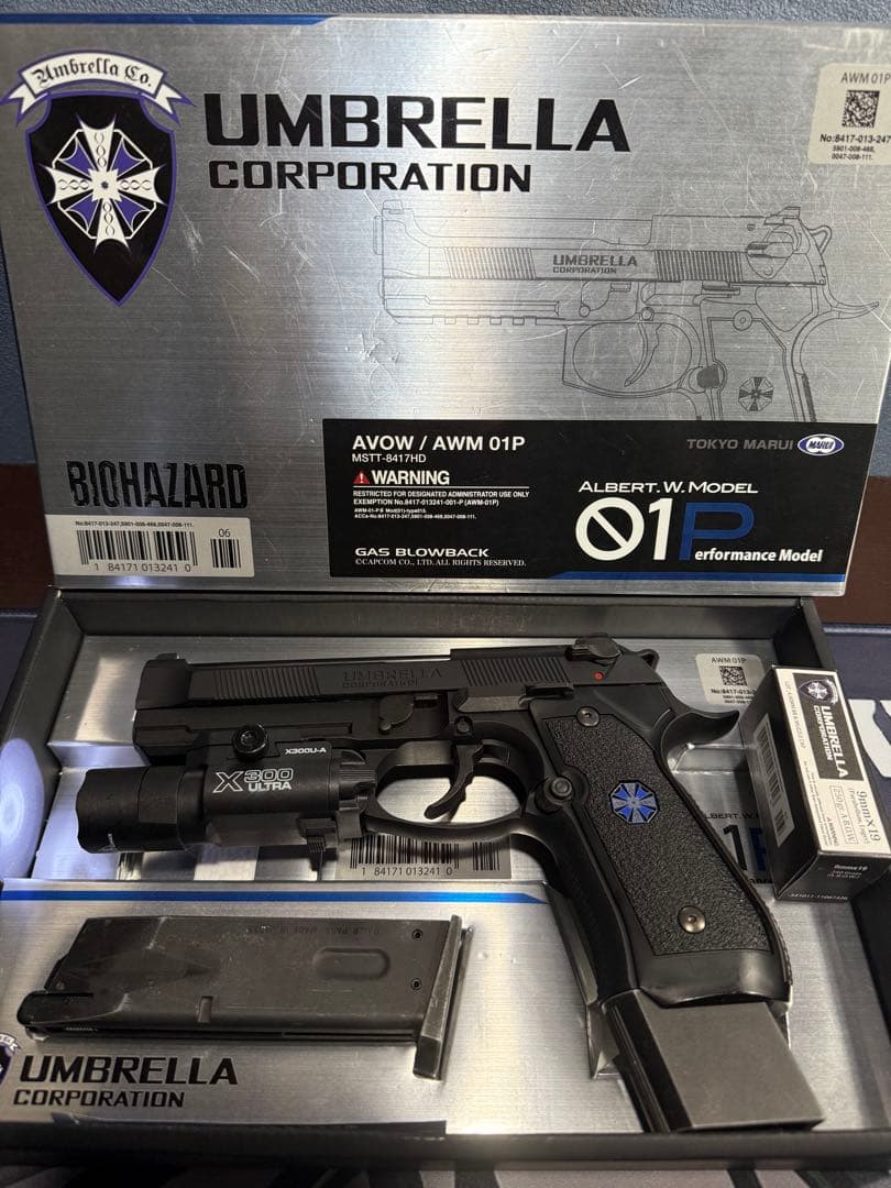 東京マルイ BIOHAZARDコラボモデル アルバート.W.モデル 01P