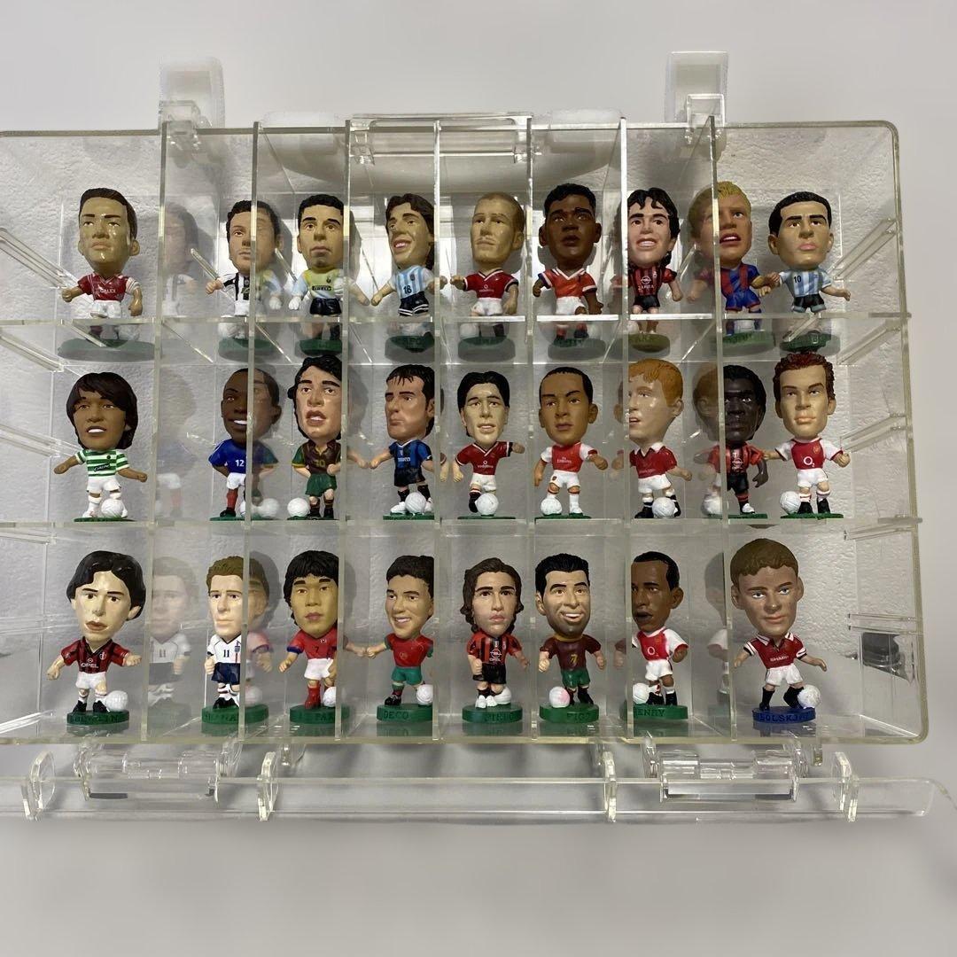コリシアンサッカーフィギア２６体　中田英寿　中村俊輔　デルピエロ　カカ　ベッカム