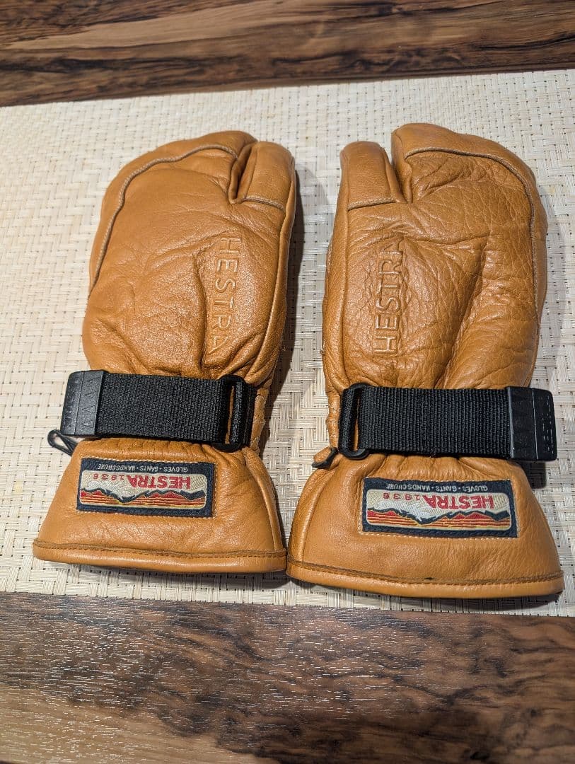 Hestra レザー ミトングローブ　サイズ6