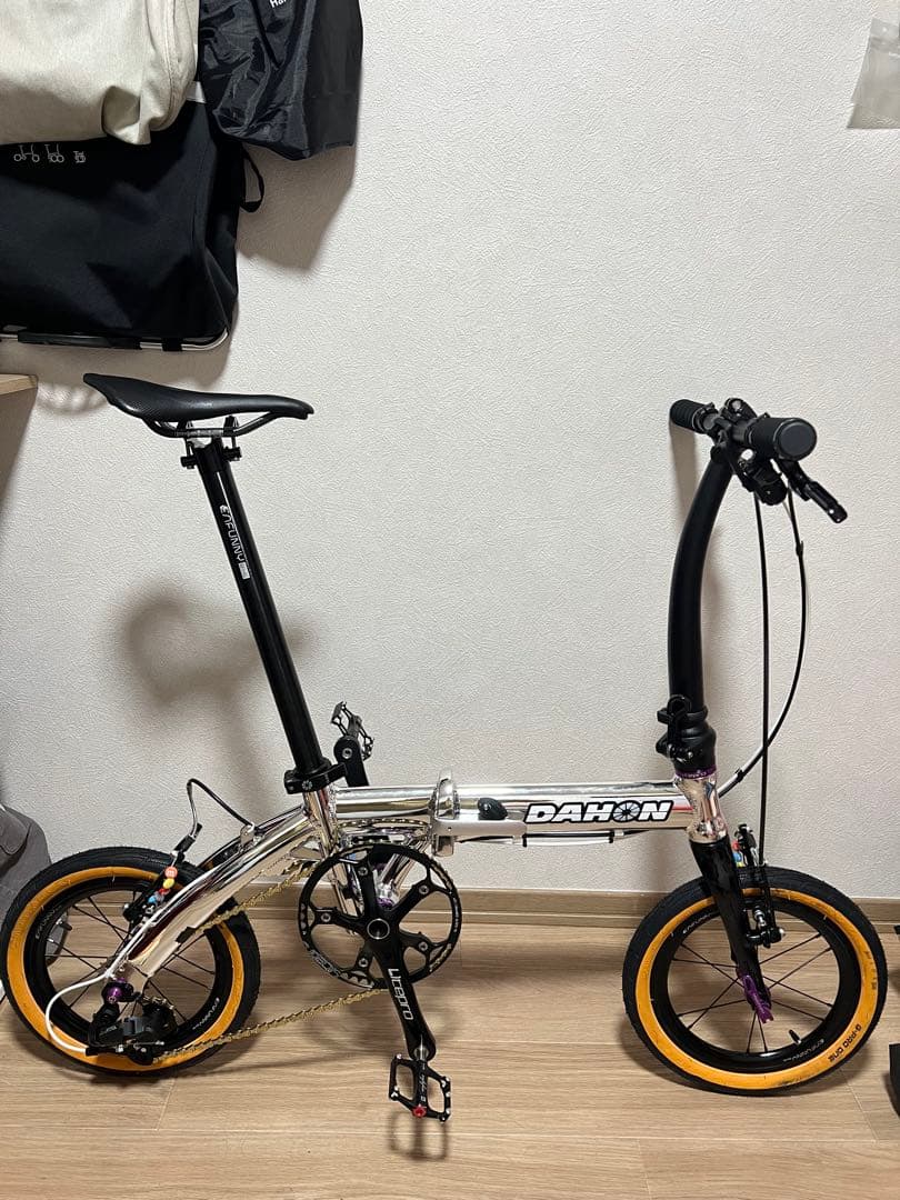希少カスタム DAHON 折りたたみ自転車 3速 軽量 走行少
