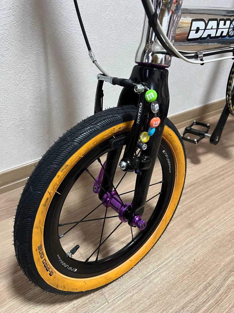 希少カスタム DAHON 折りたたみ自転車 3速 軽量 走行少