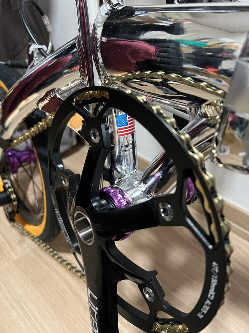 希少カスタム DAHON 折りたたみ自転車 3速 軽量 走行少