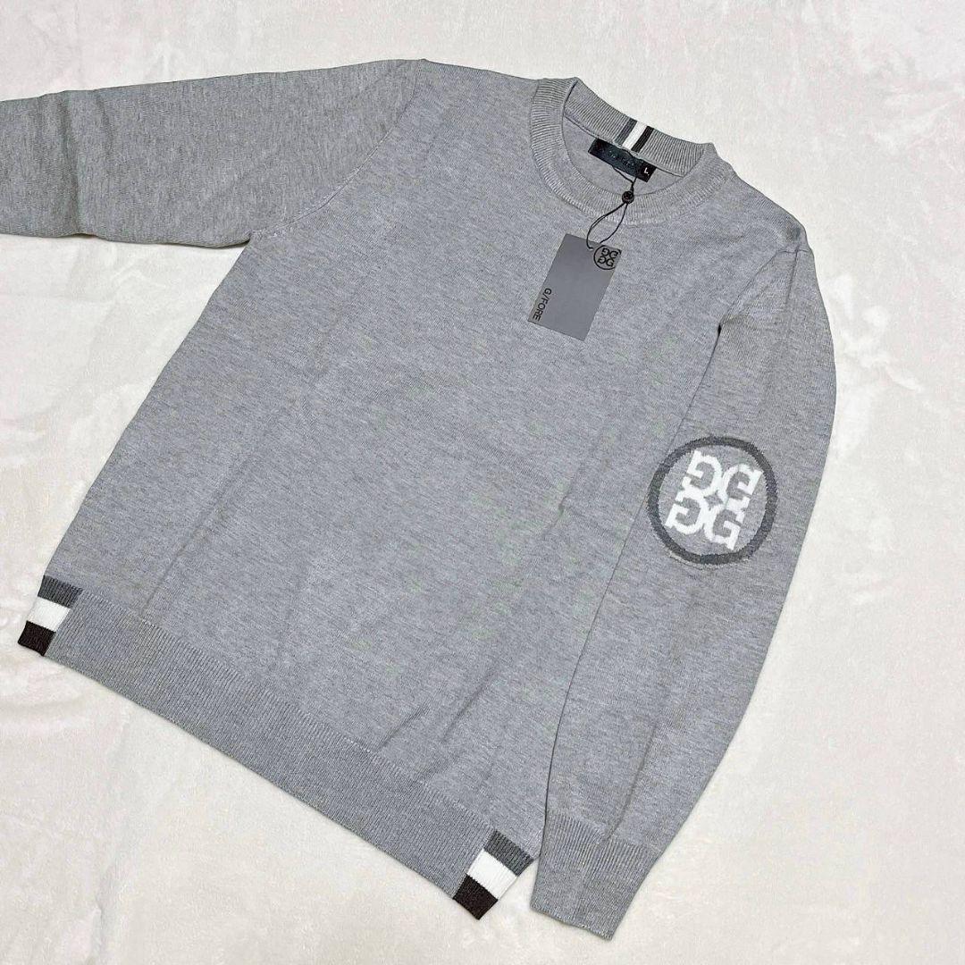 新品　G/FORE　ジーフォア　ゴルフ　セーター　ライトグレー　XXL　メンズ