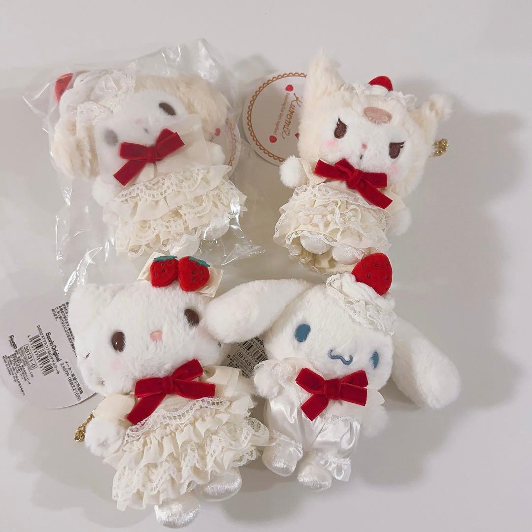 サンリオ　ショートケーキ　マスコット　コンプリート　マイメロ　クロミ　キティ