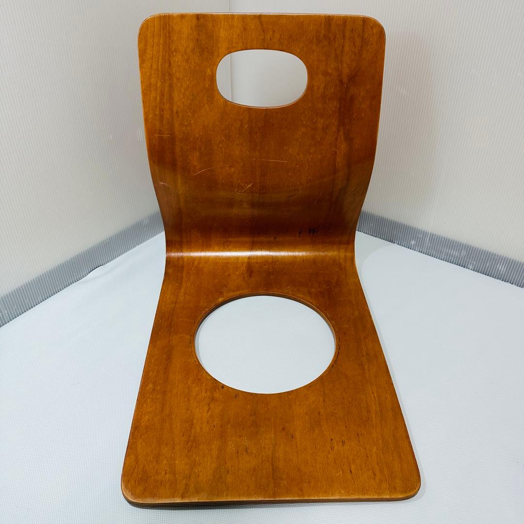 木製曲げ座椅子　和座椅子 旅館座椅子 6脚セット