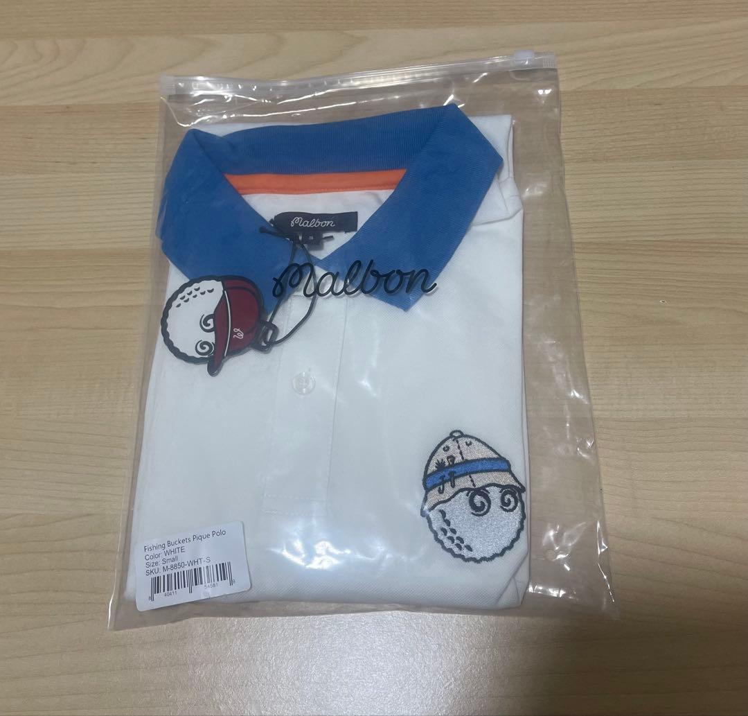 Malbon メンズ　ポロシャツ　Sサイズ アメリカ輸入品　#マルボンゴルフ